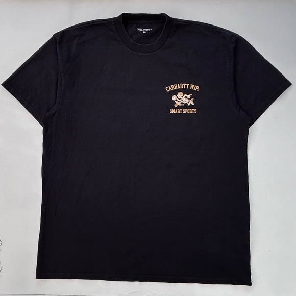 Carhartt WIP Smart Sports Black Graphic T Shirt Size Men’s XL - Picture 1 of 7